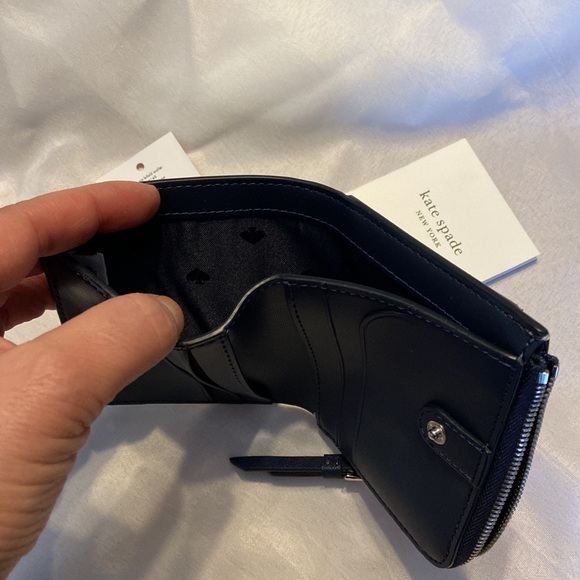 kate spade Cameron Lemon Zest Small Zip Bifold Wallet - Picture 8 of 10